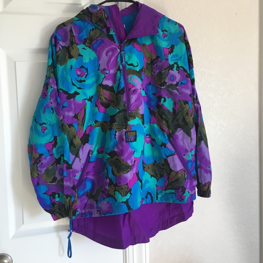 Woman’s Retro Sport Rain Jacket